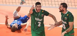 България с първа победа Европейското по волейбол във Варна